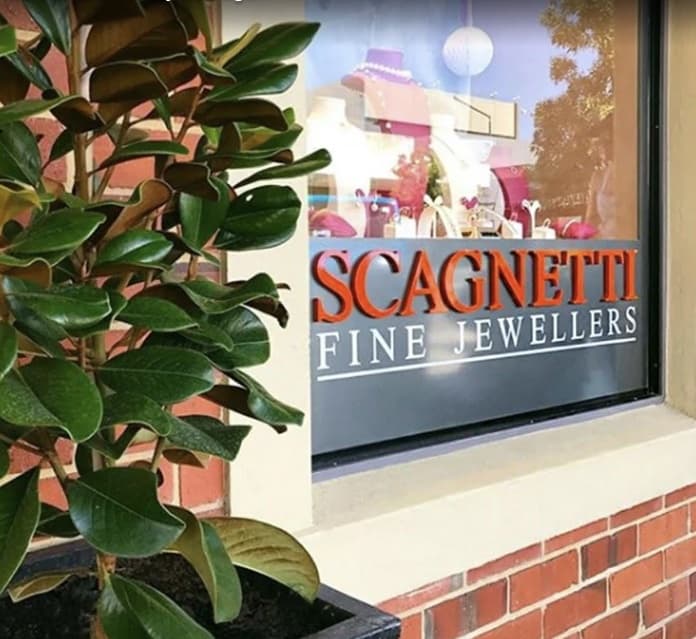 Scagnetti Fine Jewellers boutique on Napoleon Street, Cottesloe