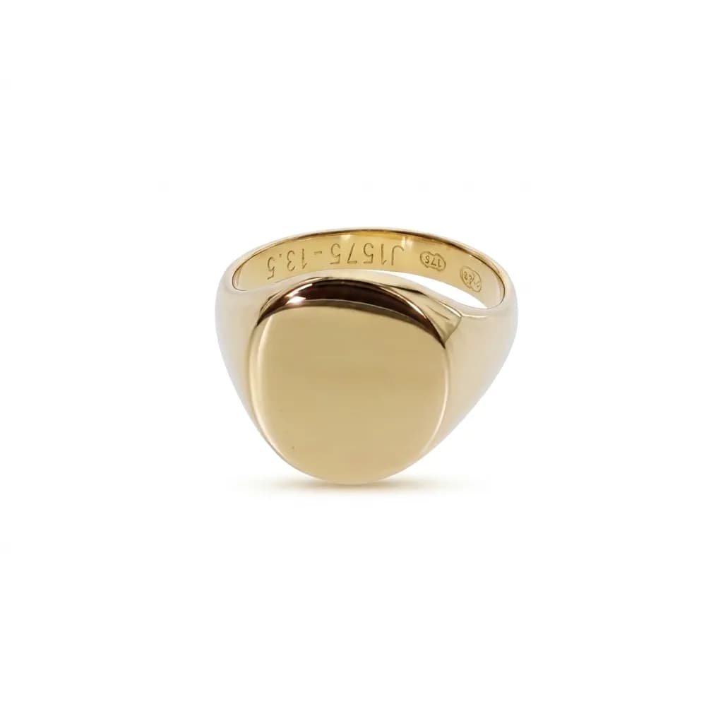 Yellow Gold Signet Ring