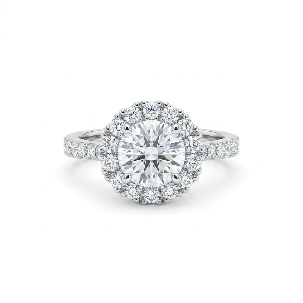 Diamond & Platinum Ring