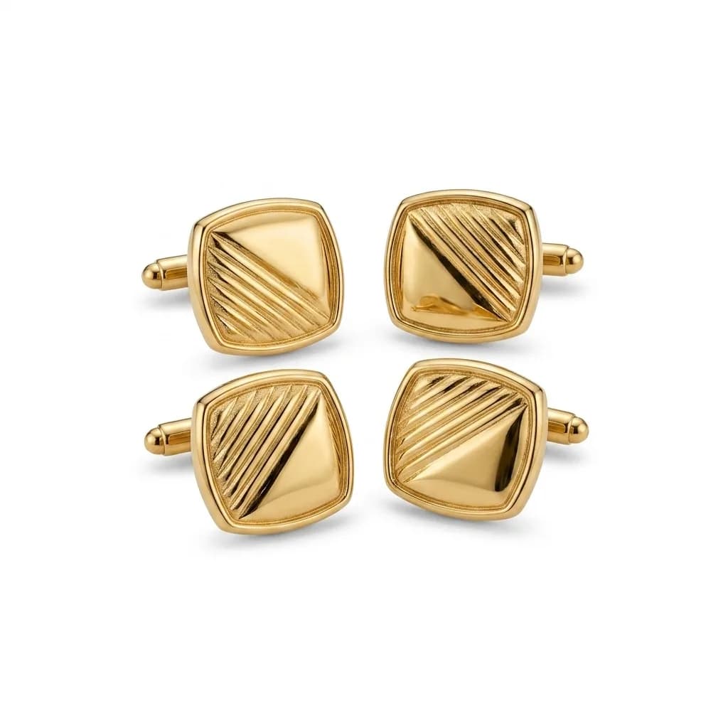 18k Yellow Gold Cufflinks