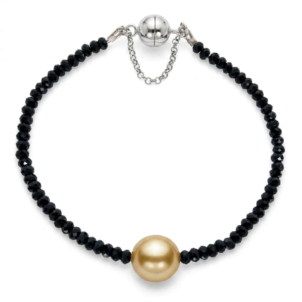 18k Gold Bracelet with South Sea Pearl