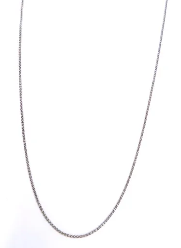 Elegant 18k White Gold Chain