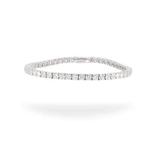 Diamond Bracelet in 18k White Gold