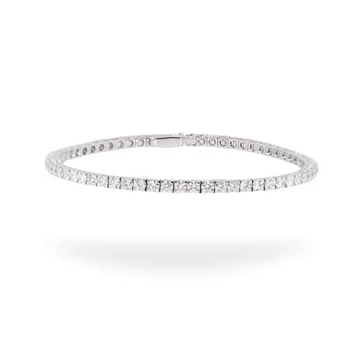 Diamond Bracelet in 18k White Gold