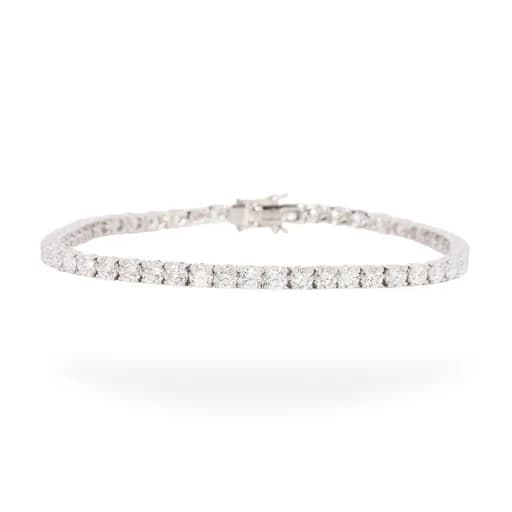 Diamond Tennis Bracelet in 18k White Gold