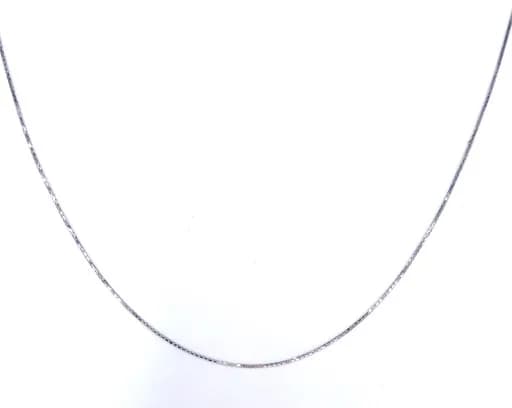 18k White Gold Fine Box Chain
