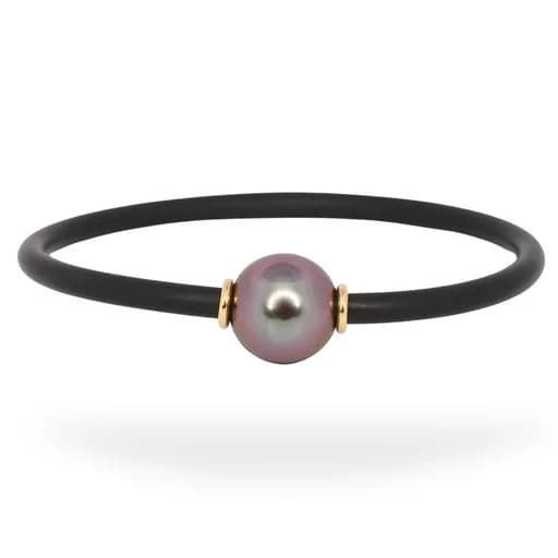 Pearl & 18k Yellow Gold Bracelet
